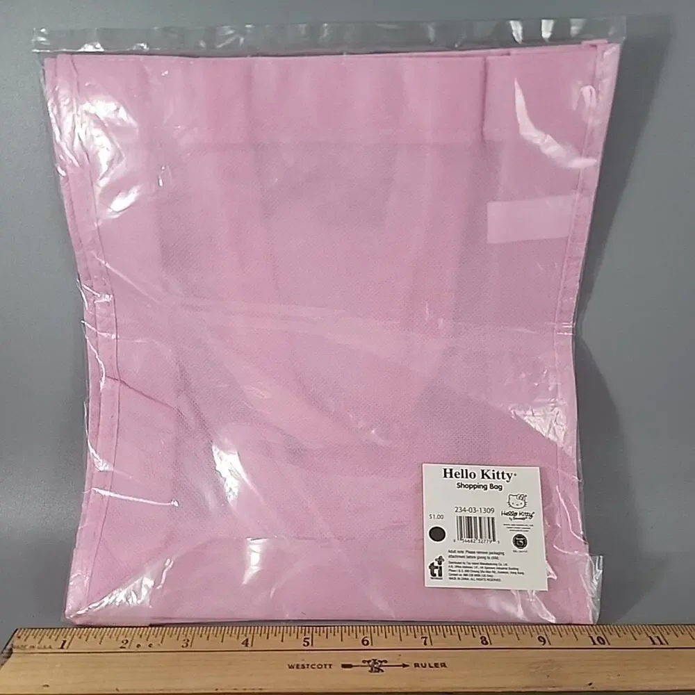 Hello Kitty Pink Shopping Bag New-Sealed 2008